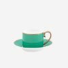 Pip Studio Chique Yeşil Porselen Kahve Fincanı 120 ml