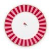 Pip Studio Love Birds Tabak 17 Cm, Kırmızı / Pembe