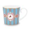 Pip Studio Love Birds Küçük Mug, Mavi / Haki 150 ml