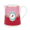 Pip Studio Love Birds Sütlük, Pembe / Kırmızı