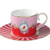 Pip Studio Love Birds Çay Fincanı, Kırmızı / Pembe 200 ml