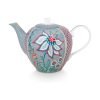 Pip Studio Flower Festival Mavi Demlik 1600 Ml