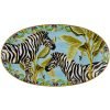 Chiara Alessi İl Giardino Zebra Desenli Oval Servis 29 Cm