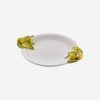 Edelweiss Italy Limoni Beyaz Seramik Servis Tabağı 22x22 Cm