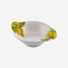 Edelweiss Italy Limoni Beyaz Seramik Servis Kasesi 21x21 Cm