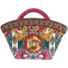 Baci Milano Bag Sicily Kesme Tahtası 22,5x18 Cm Küçük - Fuşya