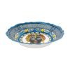 Baci Milano Mavi Barok Salata Kasesi 35 cm