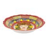 Baci Milano Kırmızı Barok Salata Kasesi 35 cm