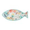 Baci Milano St. Tropez Büyük Boy Balık Formunda Servis Tabağı 49 cm