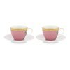 Pip Studio La Majorelle İkili Pembe Kahve Fincanı Seti 120 ml