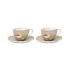 Pip Studio Haki Kuşlu İkili Çay Fincanı 280 ml