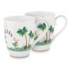 Pip Studio Jolie ikili Beyaz Büyük Mug Seti 350 ml.