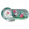 Pip Studio Blushing Birds Mavi 9 Parça 4 Kişilik Set