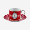 Pip Studio Love Birds Kırmızı Kahve Fincanı 125 ml.