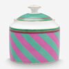 Pip Studio Chique Pembe Yeşil Porselen Şekerlik 550 Ml