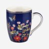 Chiara Alessi Butterfly Walley Lacivert Porselen Kupa 300 Ml