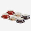 Chiara Alessi Magic Garden Mix Porselen Çay Fincan Seti 200 Ml