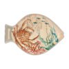 Rose Tulipani Milano Sea Life Balık Tabak 33x23 Cm