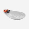 Edelweiss Italy Frutti Di Mare Beyaz Seramik Servis Tabağı 31x19 cm