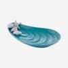Edelweiss Italy Frutti Di Mare Mavi Seramik Servis Tabağı 31x19 cm