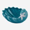 Edelweiss Italy Frutti Di Mare Mavi Porselen Servis Tabağı 20x17 cm