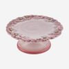 Edelweiss Italy Camomilla Pembe Seramik Kek Standı 36 Cm