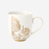 Pip Studio Royal White Mavi Beyaz Porselen Kupa 325 ml