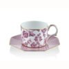 Tea Delight Regency Damask Pembe Çay Fincanı