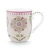 Pip Studio Lily & Lotus Mor Porselen Kupa 145 Ml