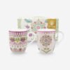 Pip Studio Lily & Lotus Mor Porselen Kupa Seti 145 Ml
