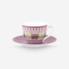 Pip Studio Lily & Lotus Mor Porselen Kahve Fincanı 120 Ml