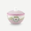 Pip Studio Lily & Lotus Mor Porselen Şekerlik 300 Ml