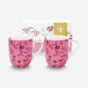 Pip Studio Jolie Pembe Porselen Kupa Seti 145 Ml