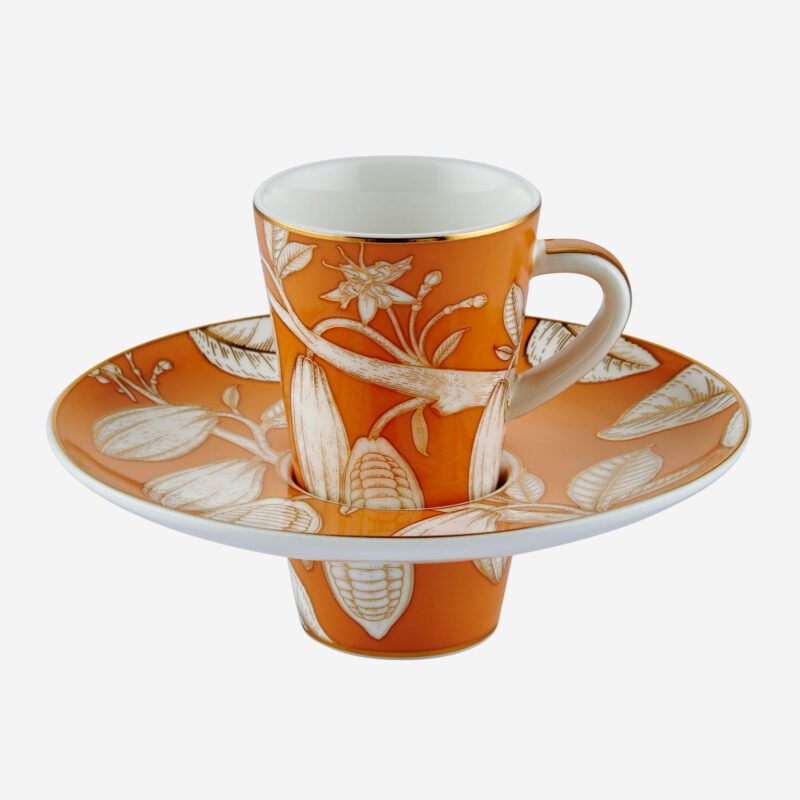 Chiara Alessi Ravello Terrakota Porselen Kahve Fincan Seti 100 Ml