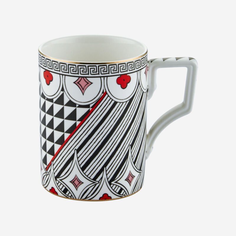 Chiara Alessi Ravello Siyah Porselen Kupa 300 Ml