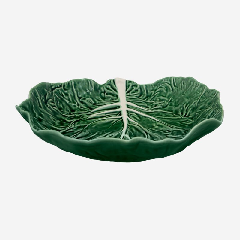 Bordallo Pinheiro Cabbage Yeşil Seramik Servis Kasesi 32,5 Cm