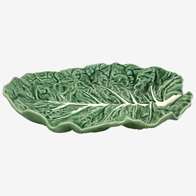 Bordallo Pinheiro Cabbage Yeşil Seramik Servis Kasesi 37 Cm