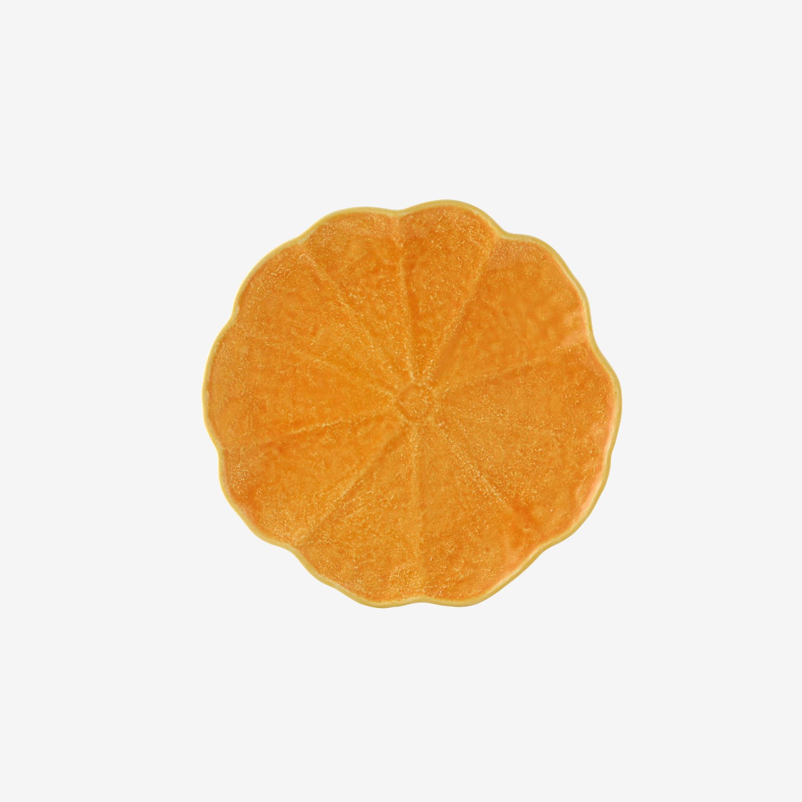 Bordallo Pinheiro Pumpkin Turuncu Seramik Yemek Tabağı 27,5 Cm