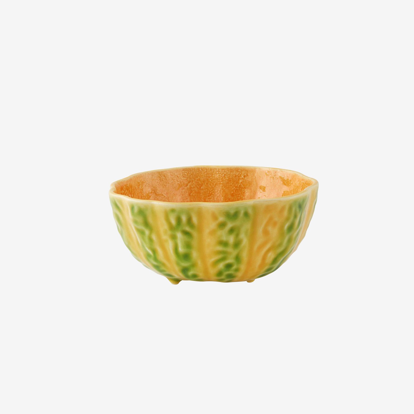 Bordallo Pinheiro Pumpkin Sarı Seramik Servis Kasesi 16 Cm