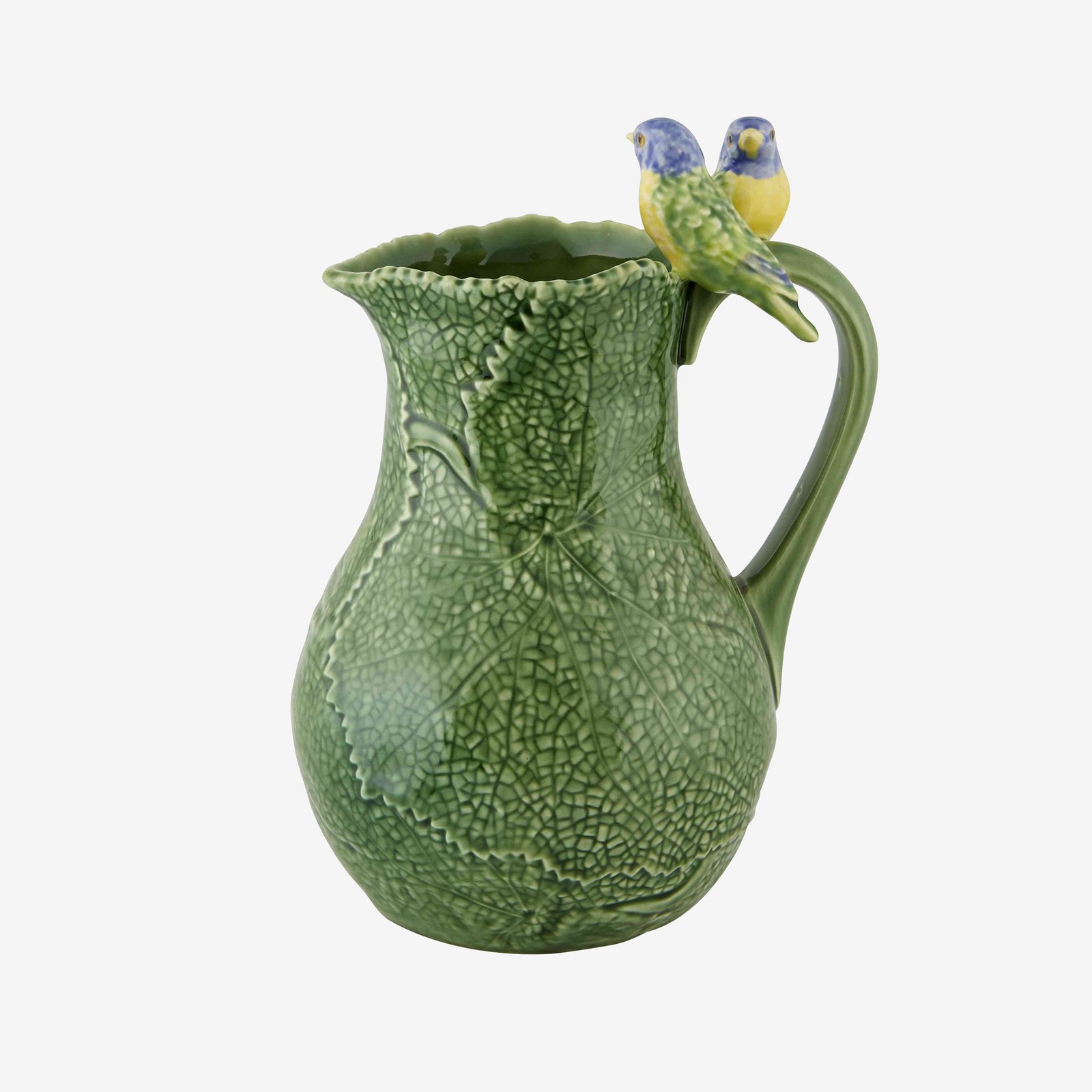 Bordallo Pinheiro Yeşil Seramik Sürahi 1800 Ml