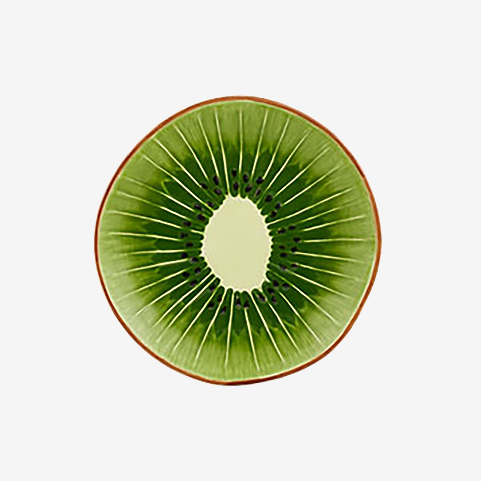 Bordallo Pinheiro Tropical Fruits Yeşil Seramik Kahvaltı Tabağı 21 Cm
