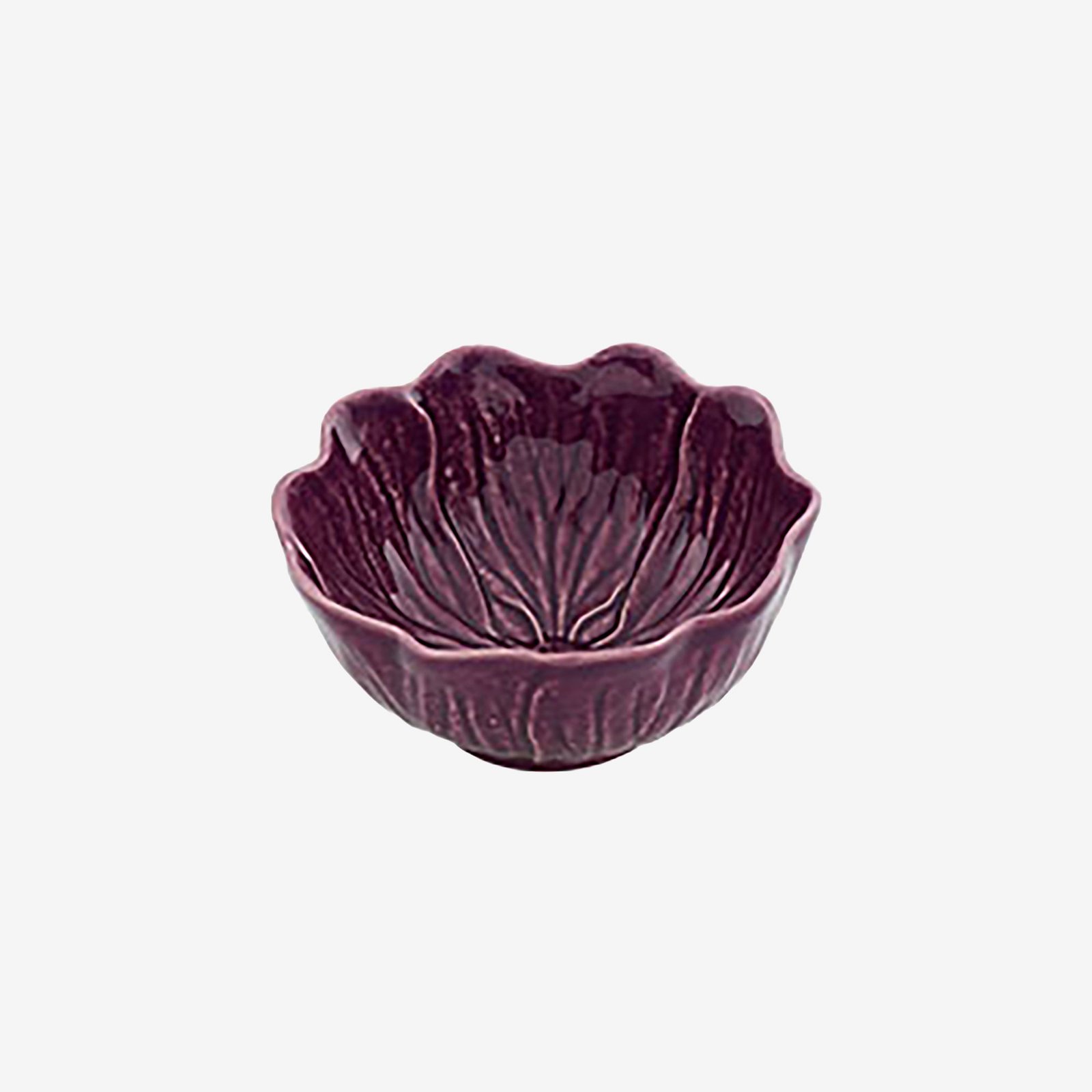 Bordallo Pinheiro Flora Mor Seramik Servis Kasesi 12 Cm