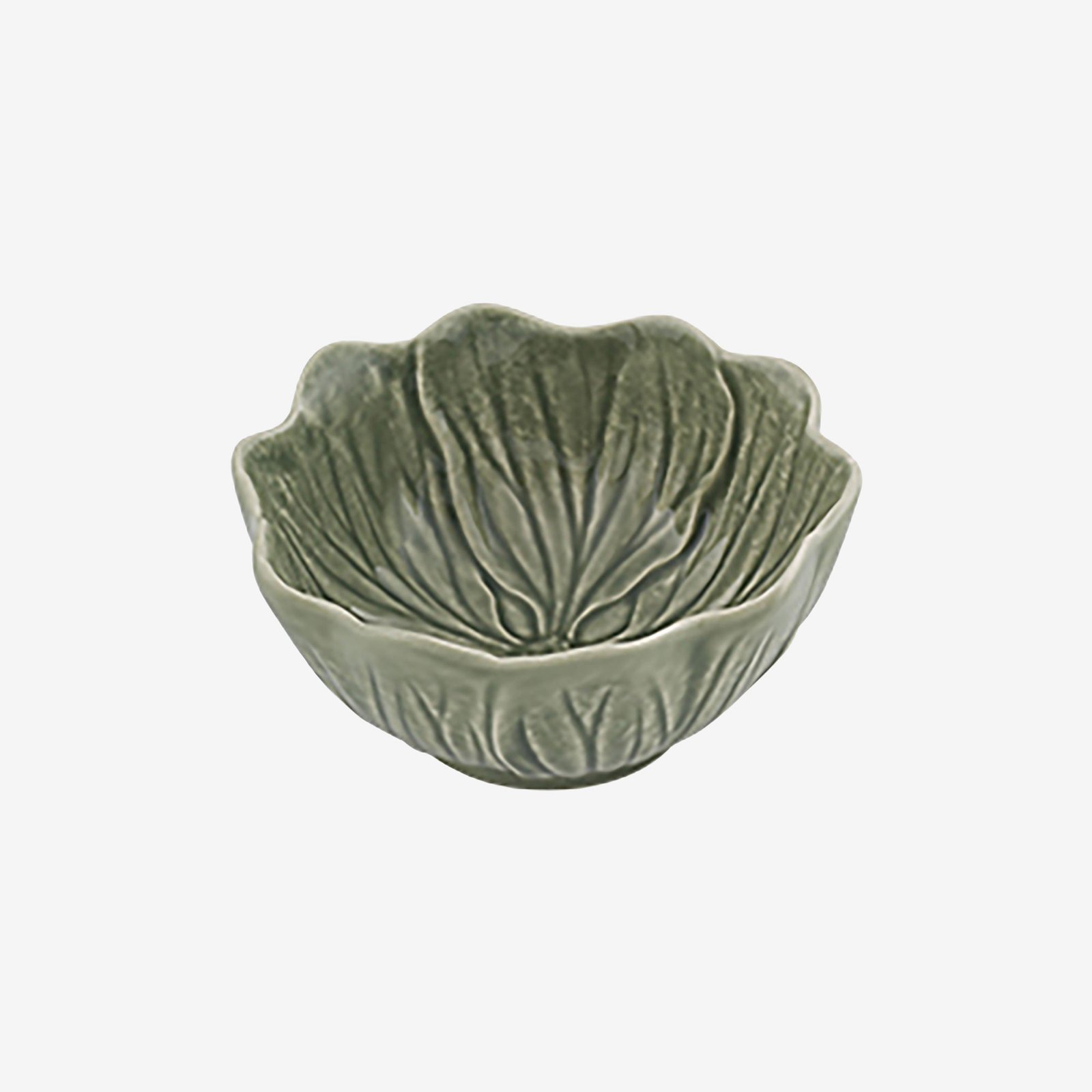 Bordallo Pinheiro Flora Gri Seramik Servis Kasesi 12 Cm