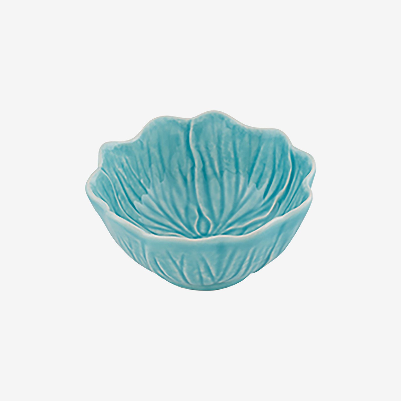 Bordallo Pinheiro Flora Mavi Seramik Servis Kasesi 12 Cm