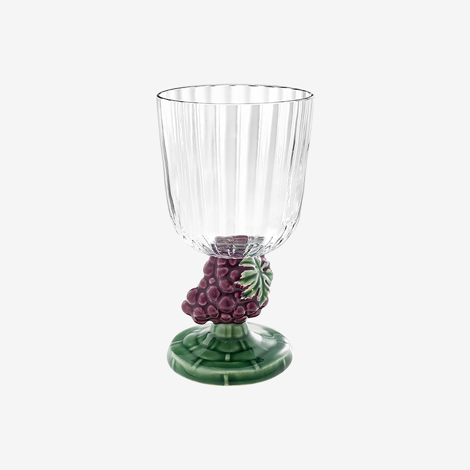 Bordallo Pinheiro Carmen Şeffaf Cam Kadeh 350 Ml - Üzüm