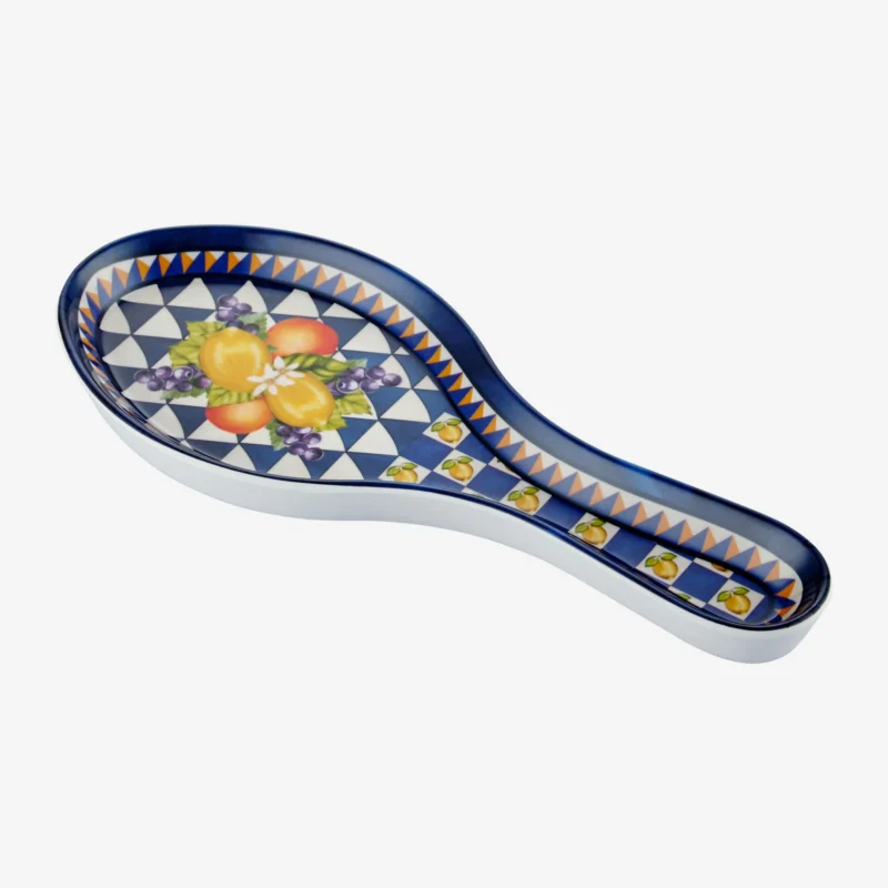 Chiara Alessi Mavi Melamin Kaşıklık 24 Cm