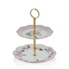 Tea Delight Horticool Pink - 2 Katlı Kek Standı