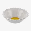 Edelweiss Italy Camomilla Beyaz Seramik Servis Kasesi 26 Cm