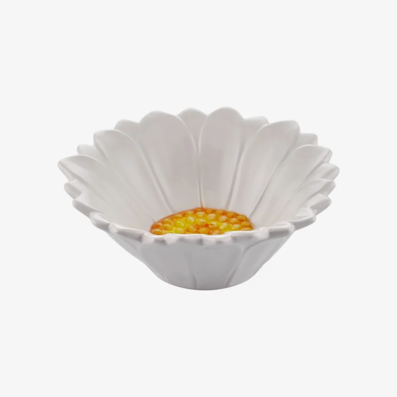 Edelweiss Italy Camomilla Beyaz Seramik Kase 16 Cm