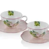 Tea Delight Horticool Pink - 2li Kahve Fincanı Seti
